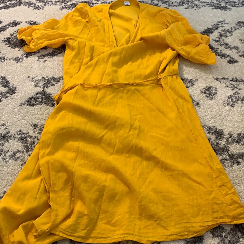 flowey old navy wrap dress